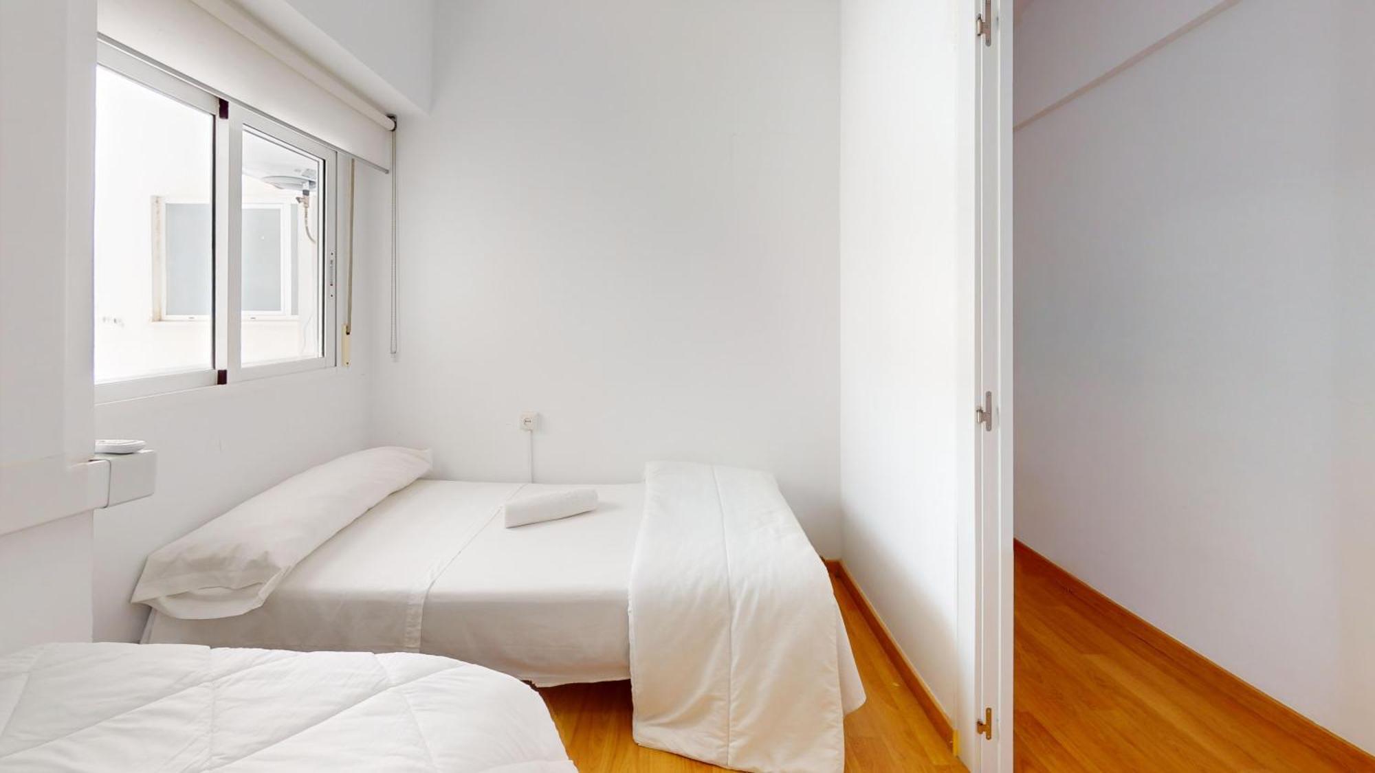 Apartamento Primera Linea De Playa En Almeria Bagian luar foto