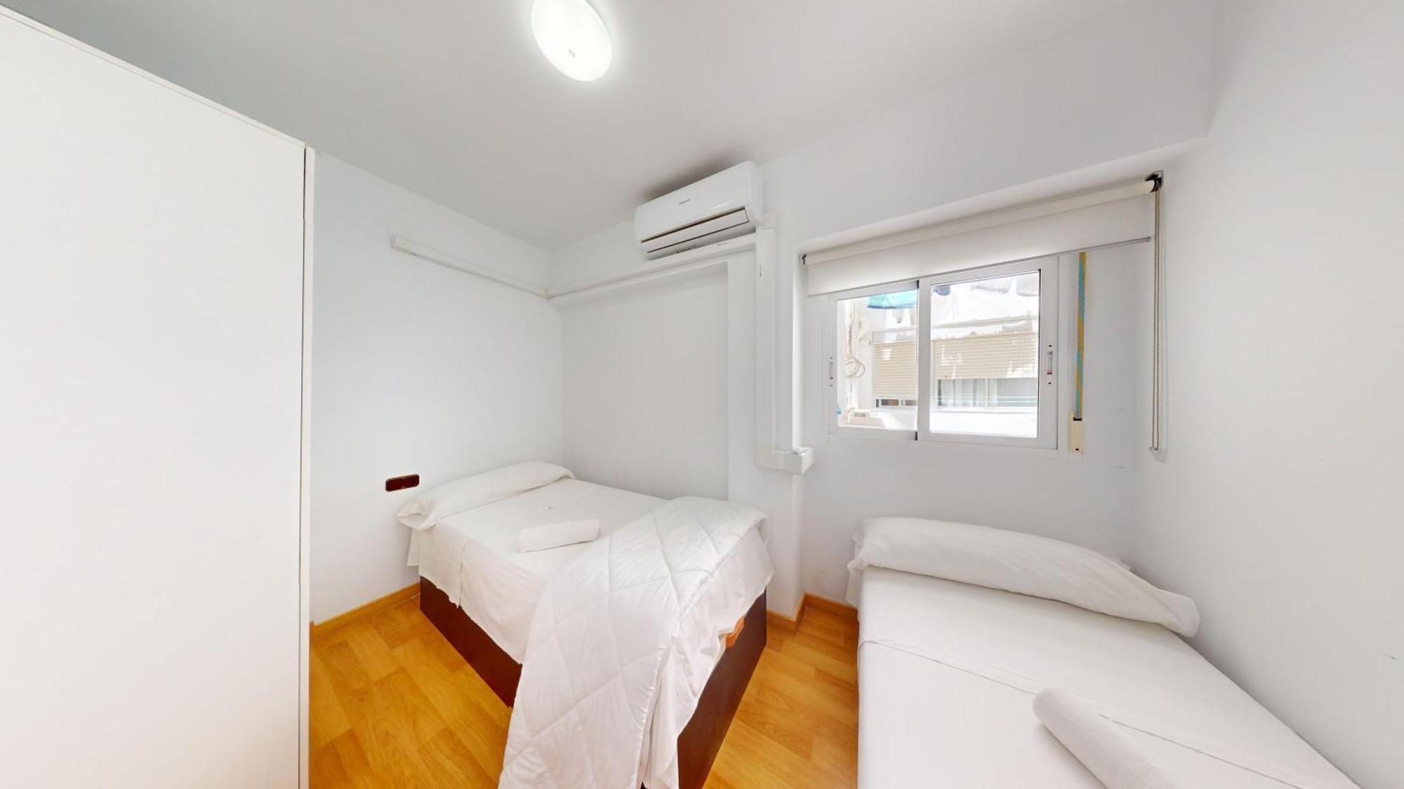 Apartamento Primera Linea De Playa En Almeria Bagian luar foto