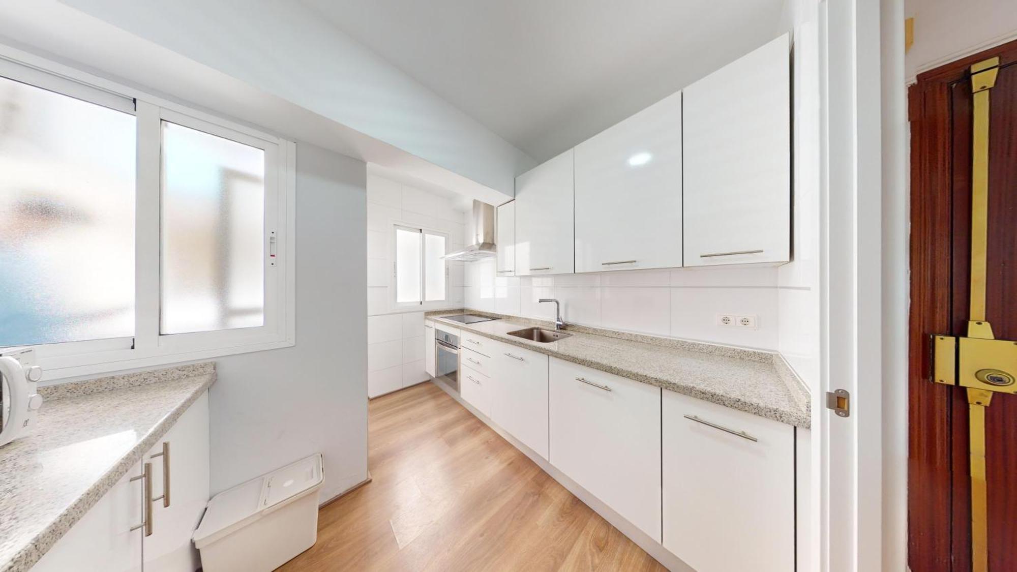 Apartamento Primera Linea De Playa En Almeria Bagian luar foto