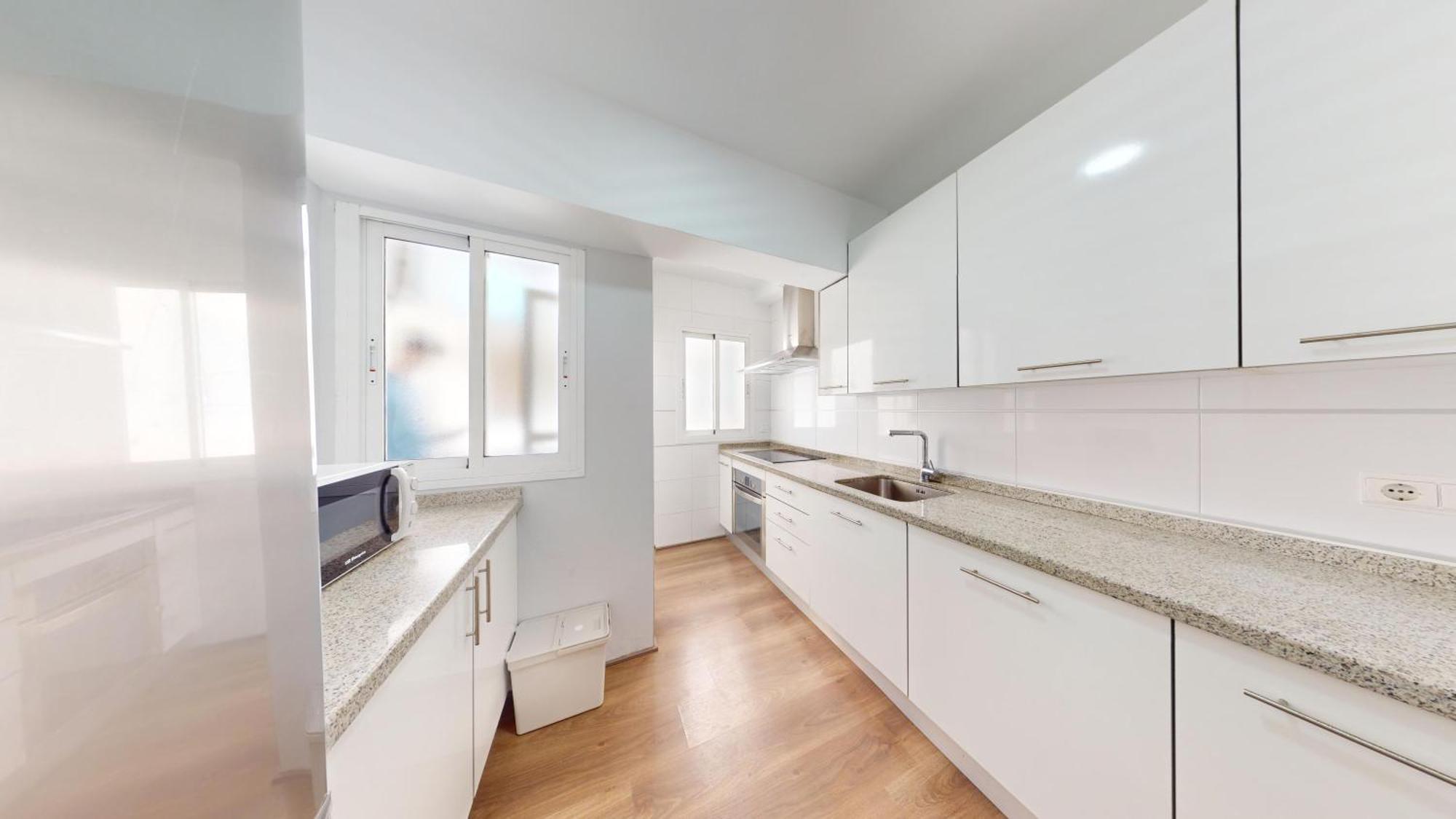 Apartamento Primera Linea De Playa En Almeria Bagian luar foto