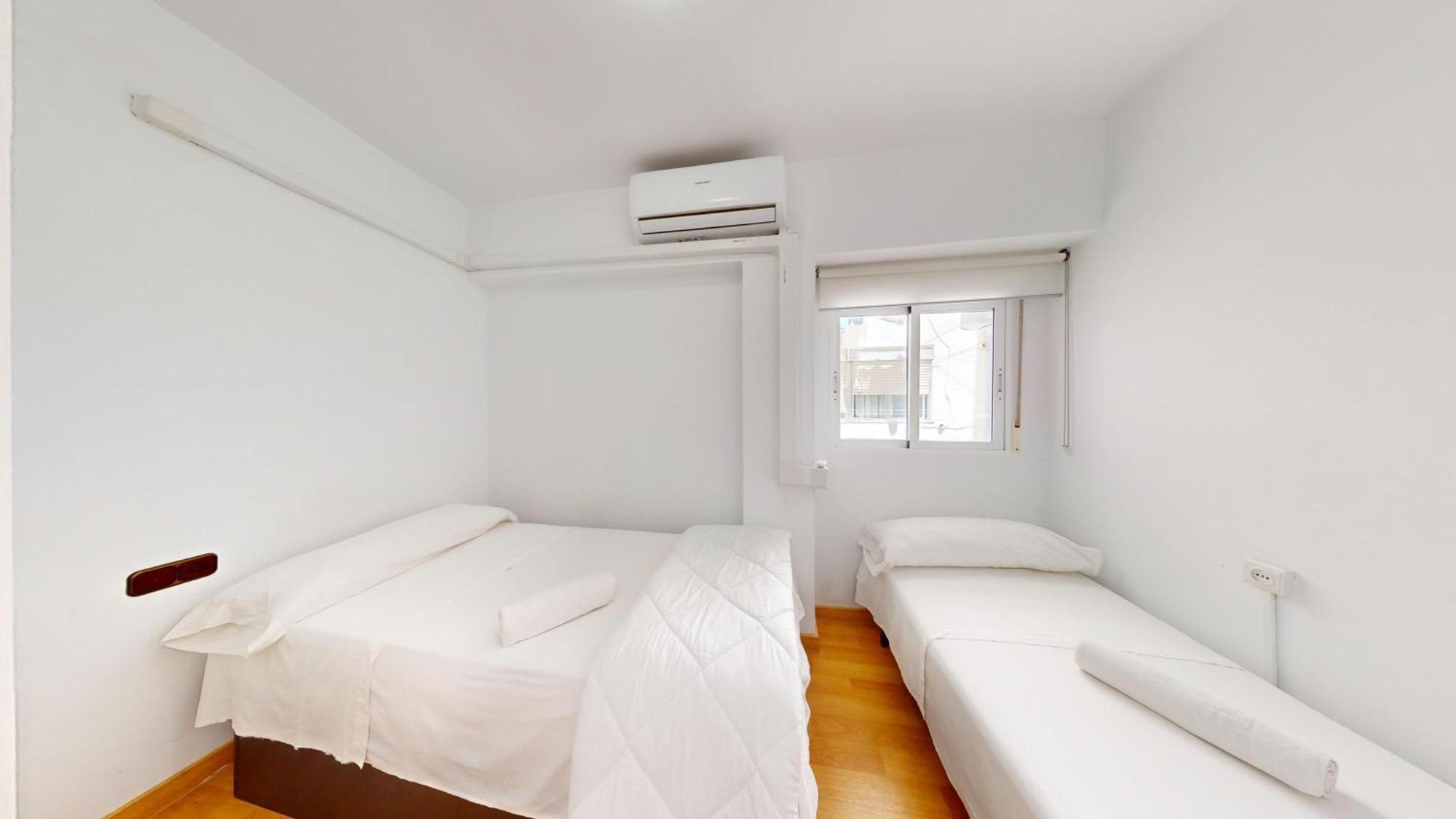 Apartamento Primera Linea De Playa En Almeria Bagian luar foto