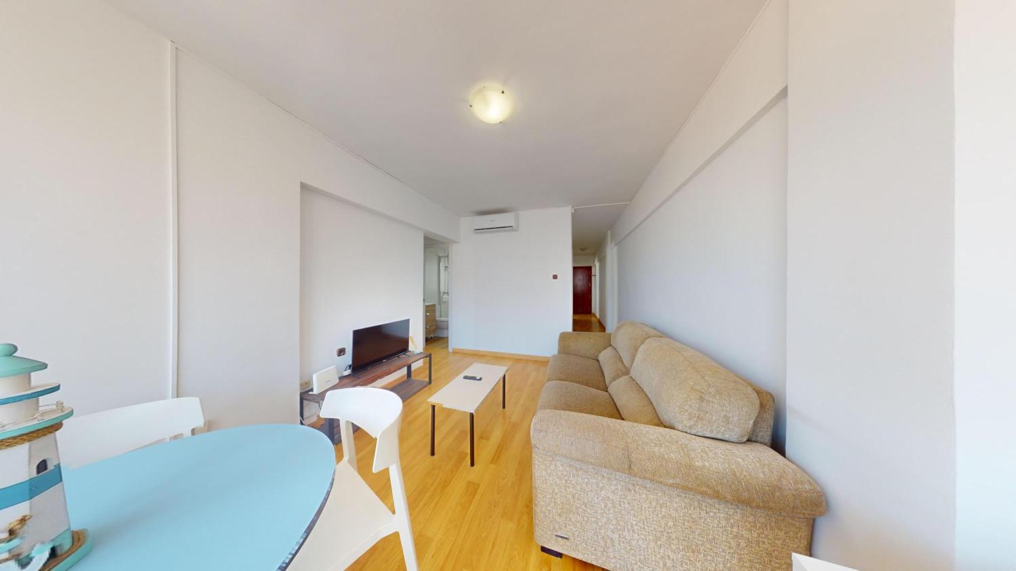 Apartamento Primera Linea De Playa En Almeria Bagian luar foto