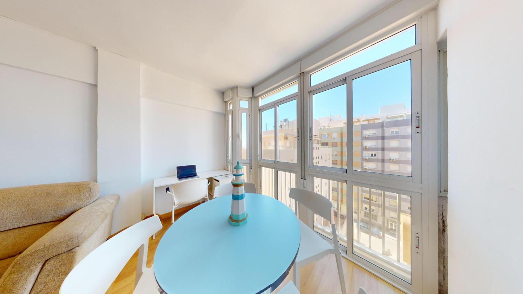 Apartamento Primera Linea De Playa En Almeria Bagian luar foto